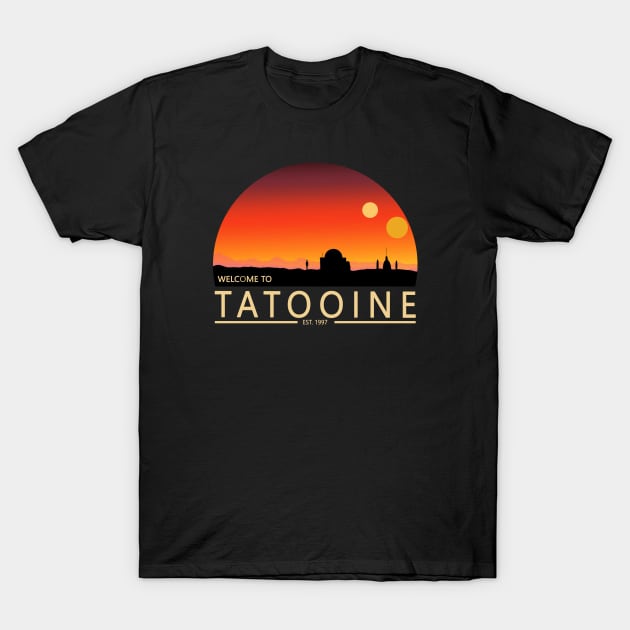 Tatooine T-Shirt by valentinahramov